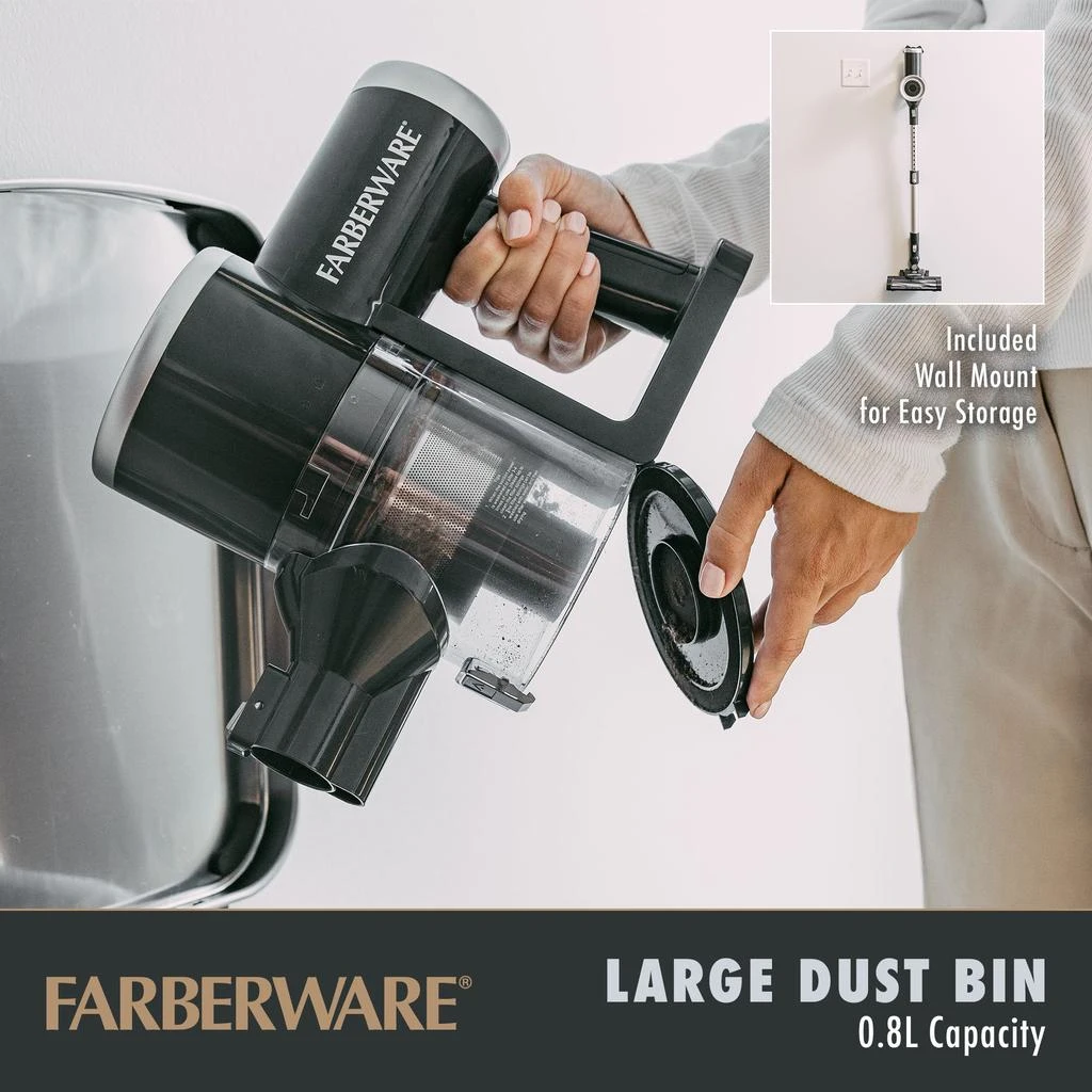 Farberware Cordless Pro Stick Vacuum Cleaner 6