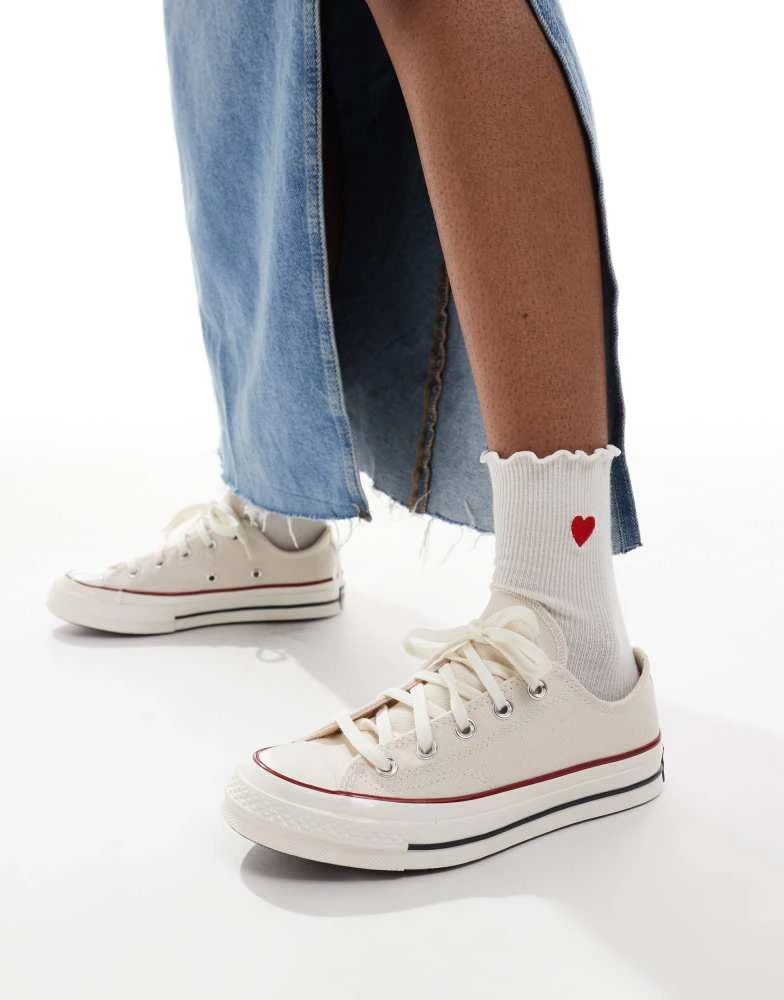 Converse Converse Chuck 70 Ox Wide fit trainers in cream 3