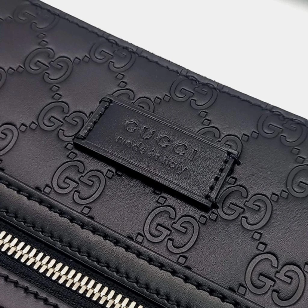 Gucci Gucci Black Leather Cimaline Messenger Bag 4