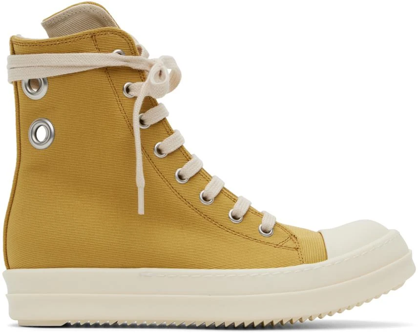 Rick Owens Yellow Sneaks Sneakers 1