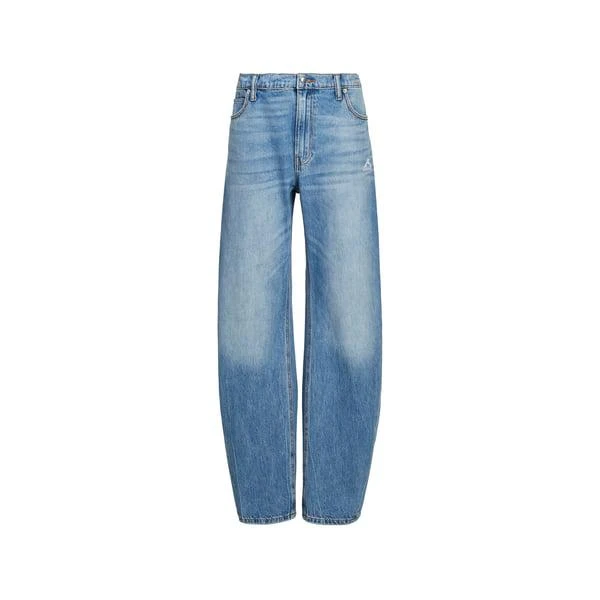 Alexander Wang Jean ample délavé en coton 1