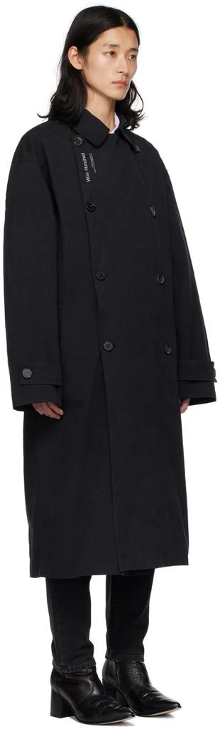 Won Hundred Black Amsterdam Trench Coat 2