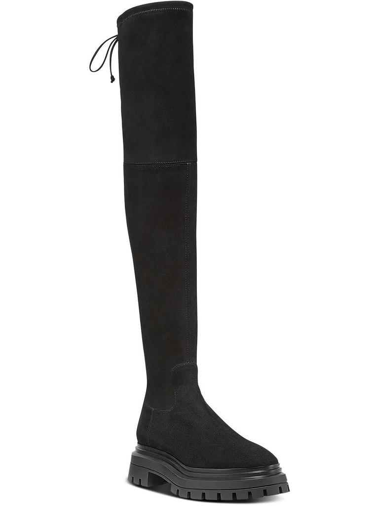 Stuart Weitzman Bedfordland Womens Suede Over-The-Knee Boots