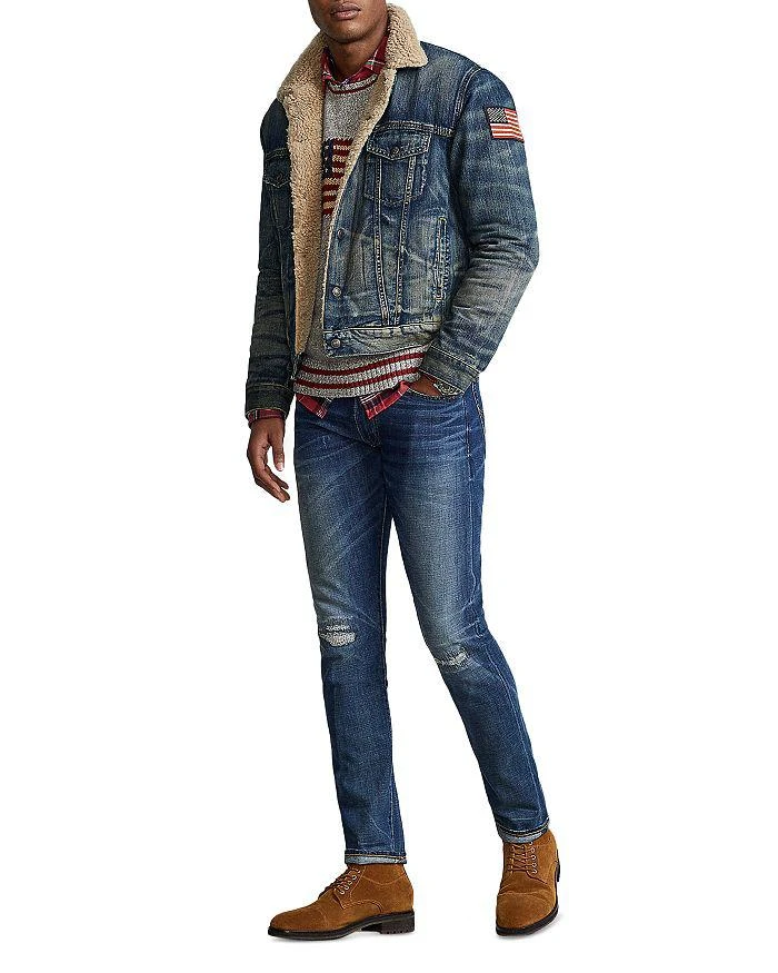 Ralph Lauren Fleece Lined Trucker Jacket 2