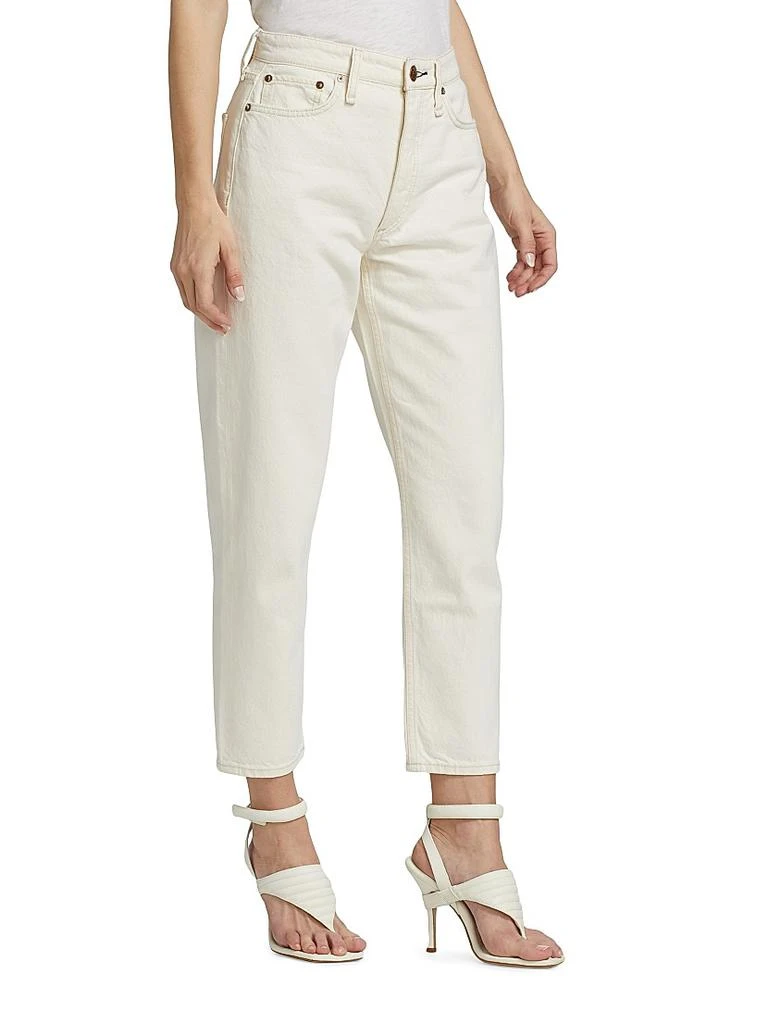 Rag & Bone Alissa High-Waisted Cropped Barrel-Leg Jeans 4