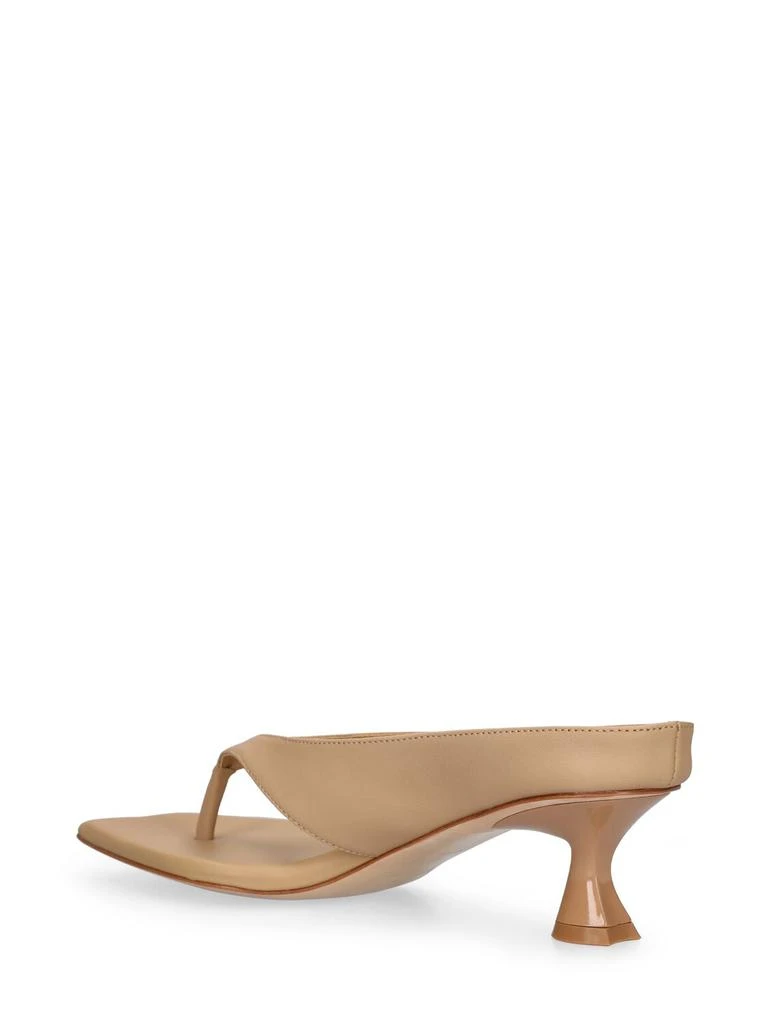 STUDIO AMELIA 50mm Angela Leather Sandal Mules 3