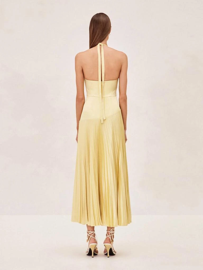 Alexis Saab Dress In Light Yellow 4