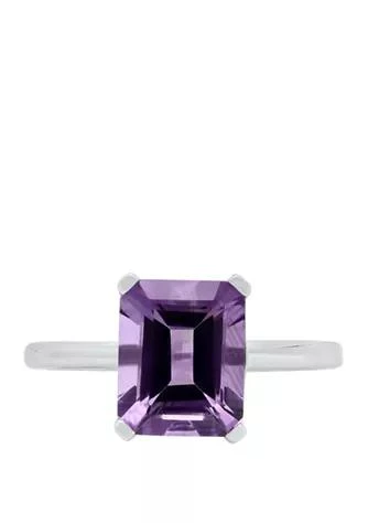 Belk & Co. Co. 2 Ct. T.w. Amethyst Ring In Sterling Silver 1