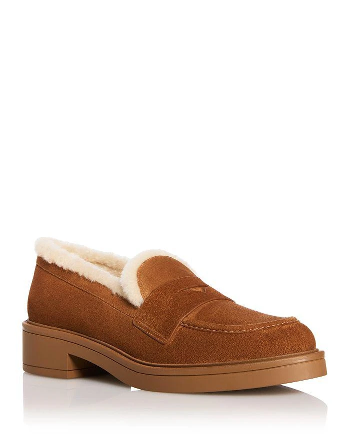Stuart Weitzman Women
s Celia Lite Shearling Lined Loafers