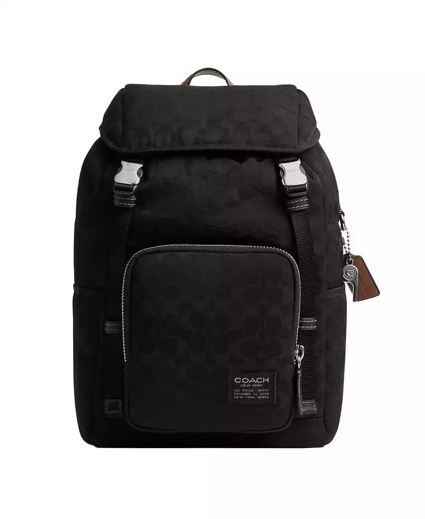 Men's Logan Signature Leather Backpack