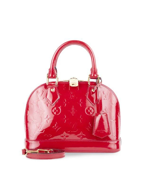 Louis Vuitton Monogram Vernis Patent Leather Top Handle Bag 1