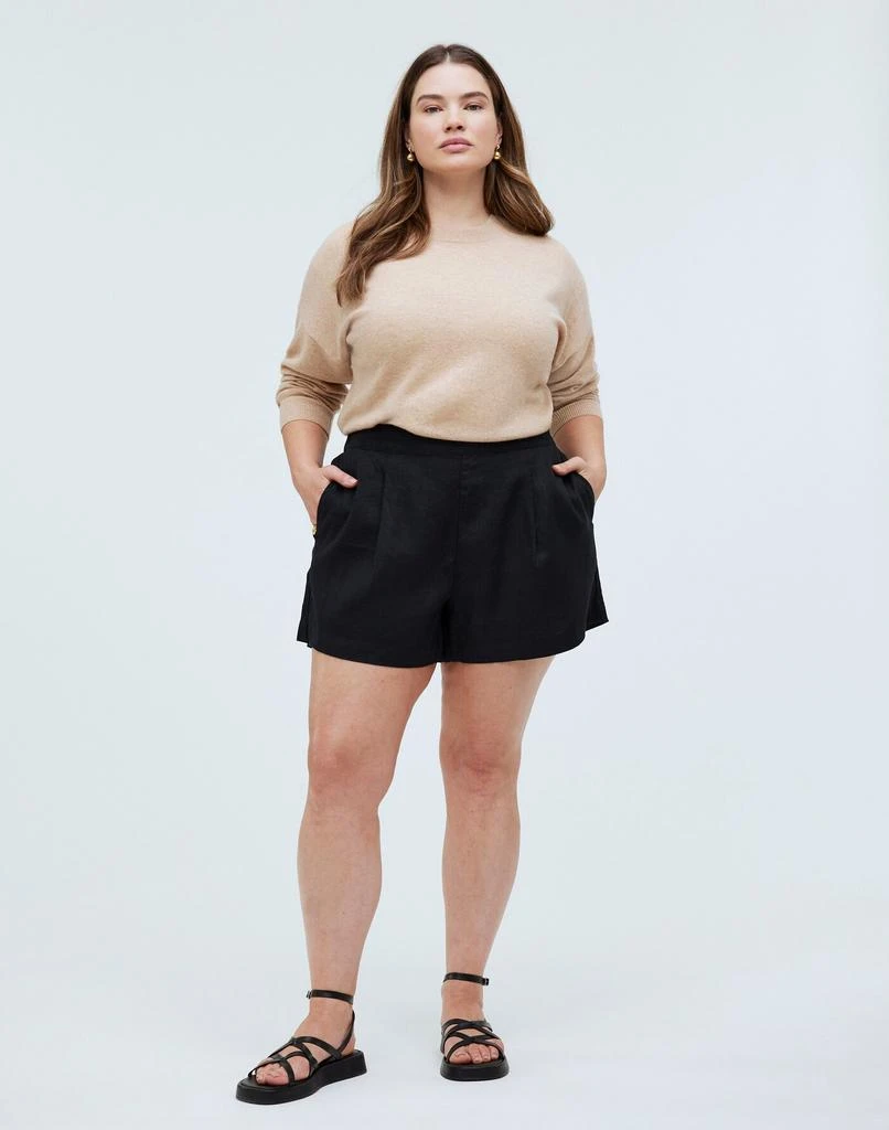Madewell Plus Clean Pull-On Shorts in 100% Linen 2