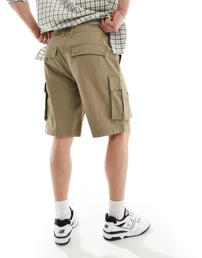 ALL SAINTS AllSaints Slane cargo shorts in light khaki 4