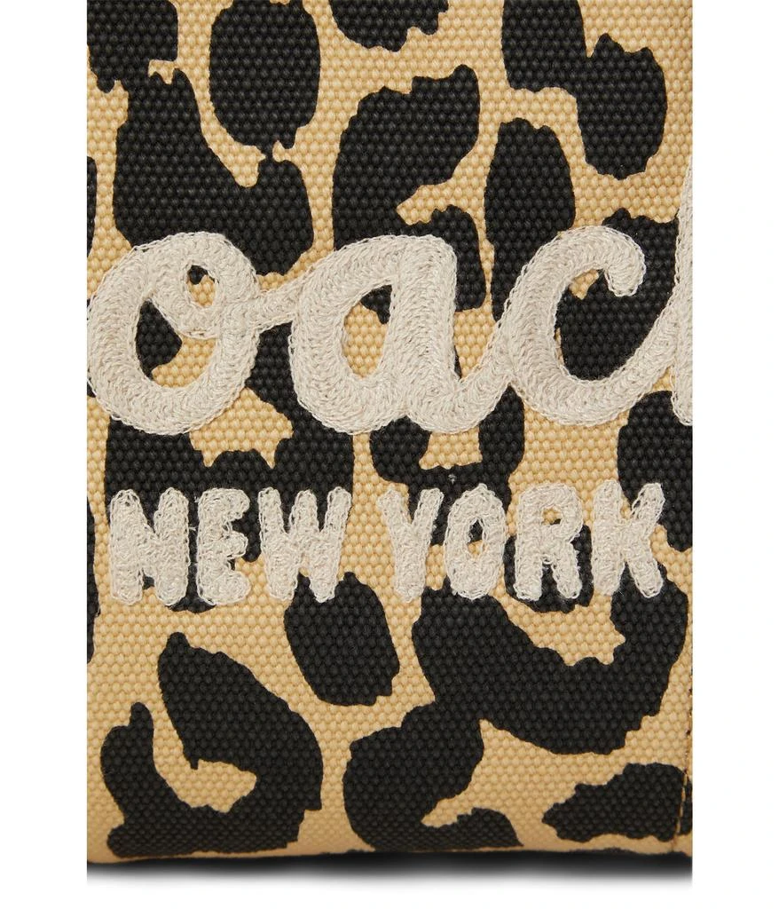 Coach Cargo Tote 26 with Leopard Print 4