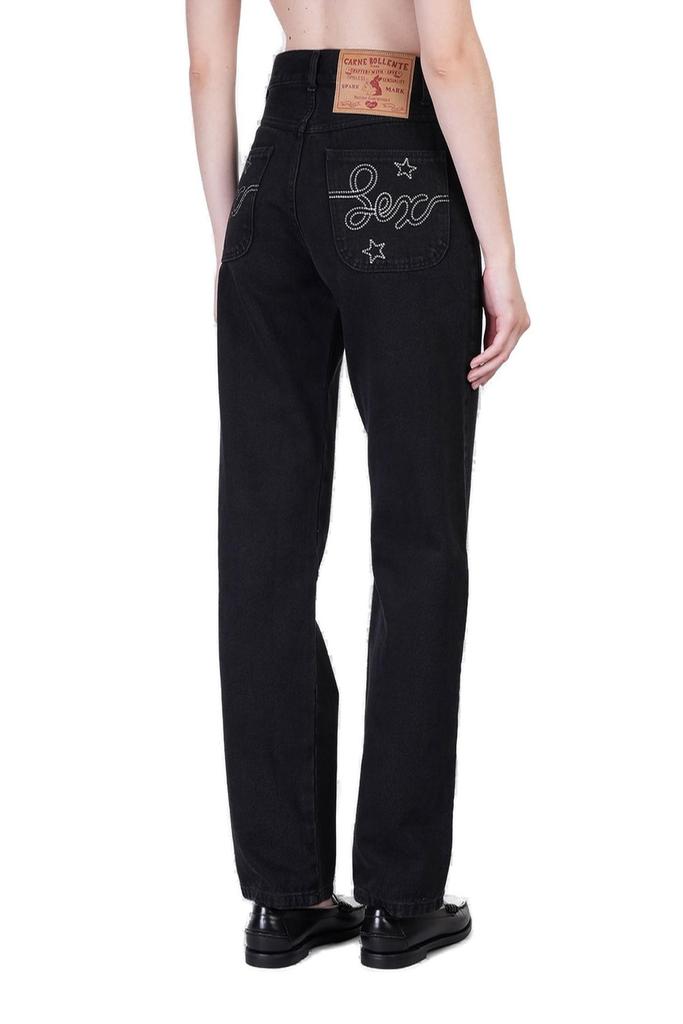 Carne Bollente Carne Bollente S*X Denim Straight-Leg Denim Jeans