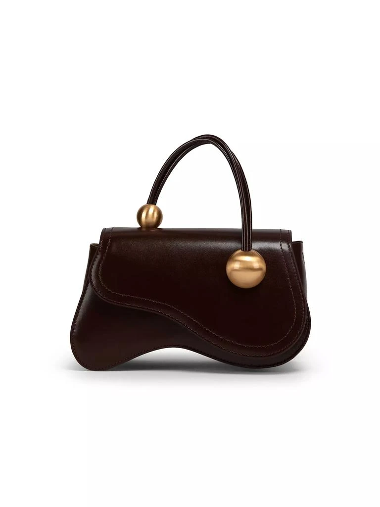 Cult Gaia Kazia Leather Top Handle Bag 1