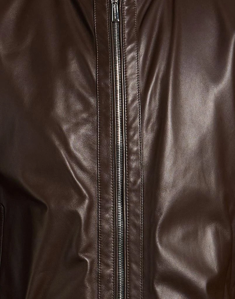 MOORER Leather jacket 4