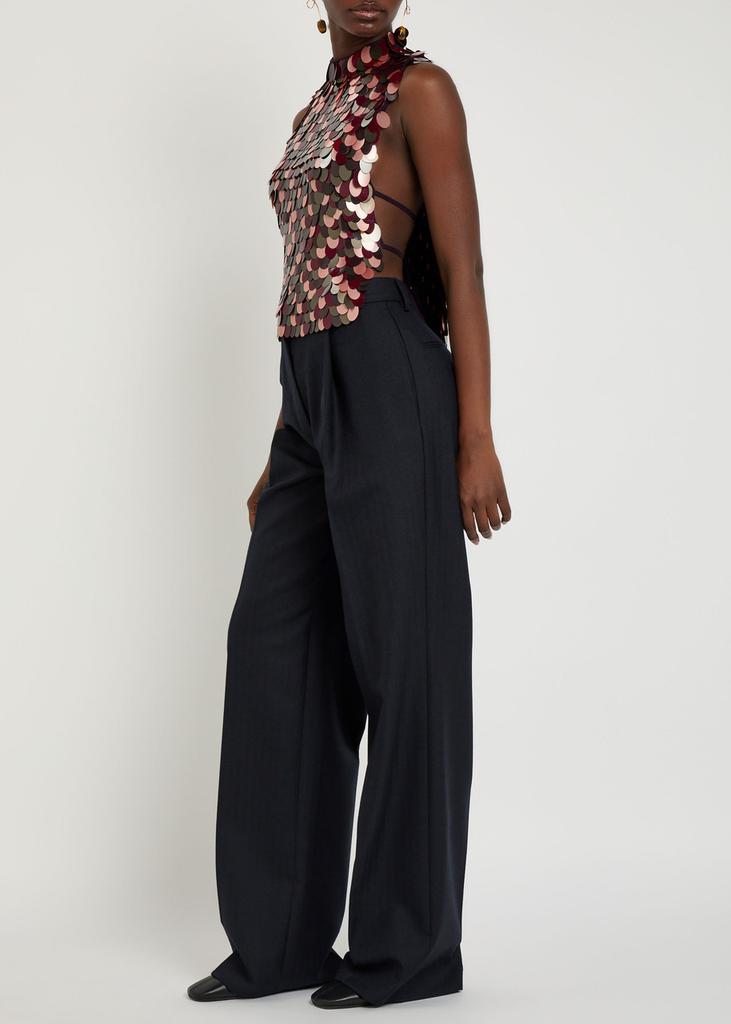 Dries Van Noten Carmasa sequin-embellished chiffon top - Tops