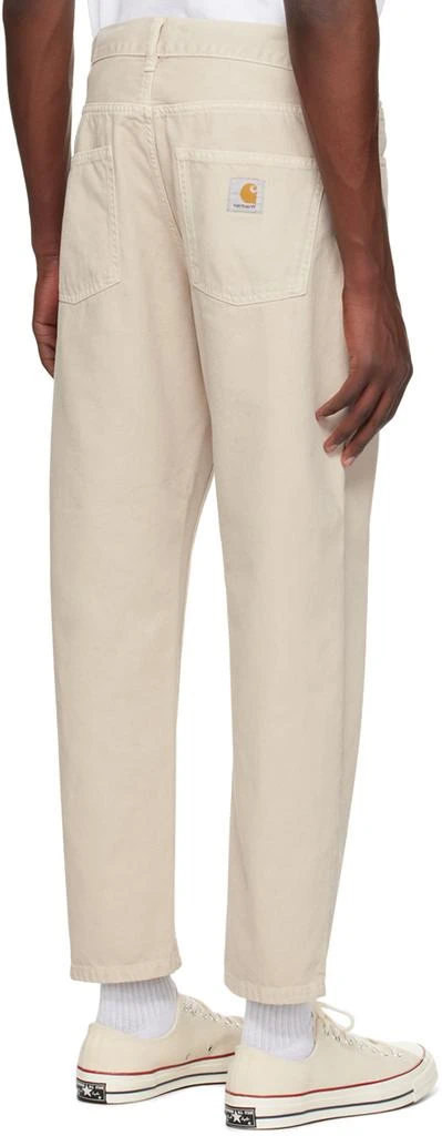 Carhartt WIP Beige Newel Trousers 3