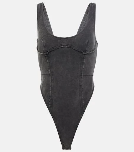 Acne Studios Cotton jersey bodysuit 1