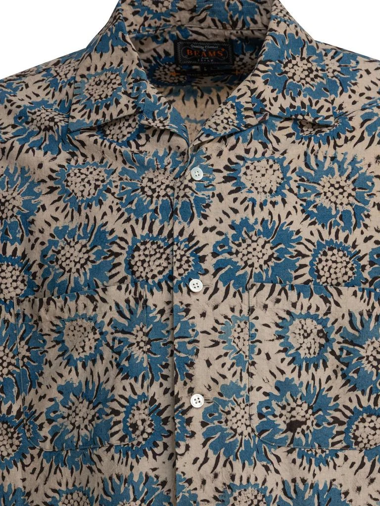BEAMS PLUS Beams Plus Floral Short Sleeve Shirt 3