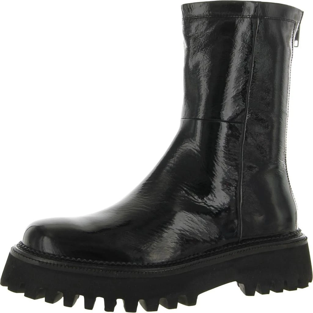 Seychelles Last Chance Womens Patent Leather Round Toe Mid-Calf Boots 1