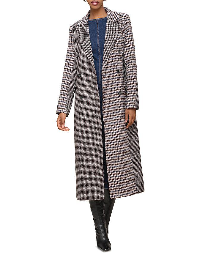 Avec Les Filles Mixed Print Coat