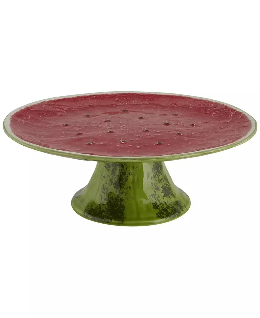 Bordallo Pinheiro Watermelon Large Cake Stand