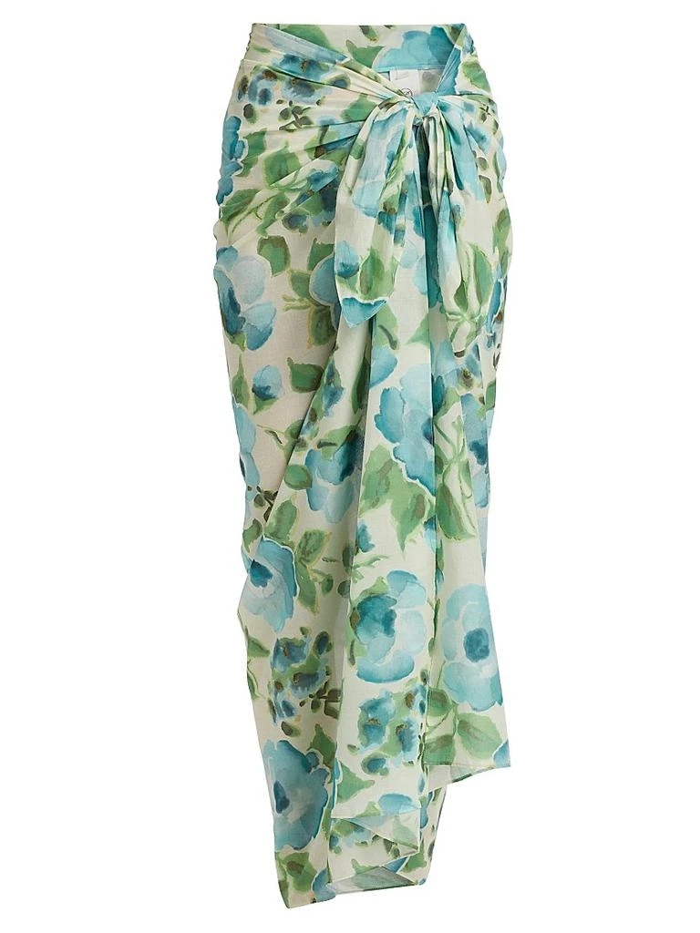 Peony Isles Cotton Pareo 1