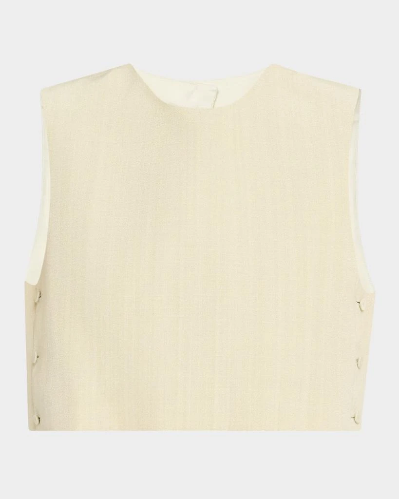 Jil Sander Crop Waistcoat 1