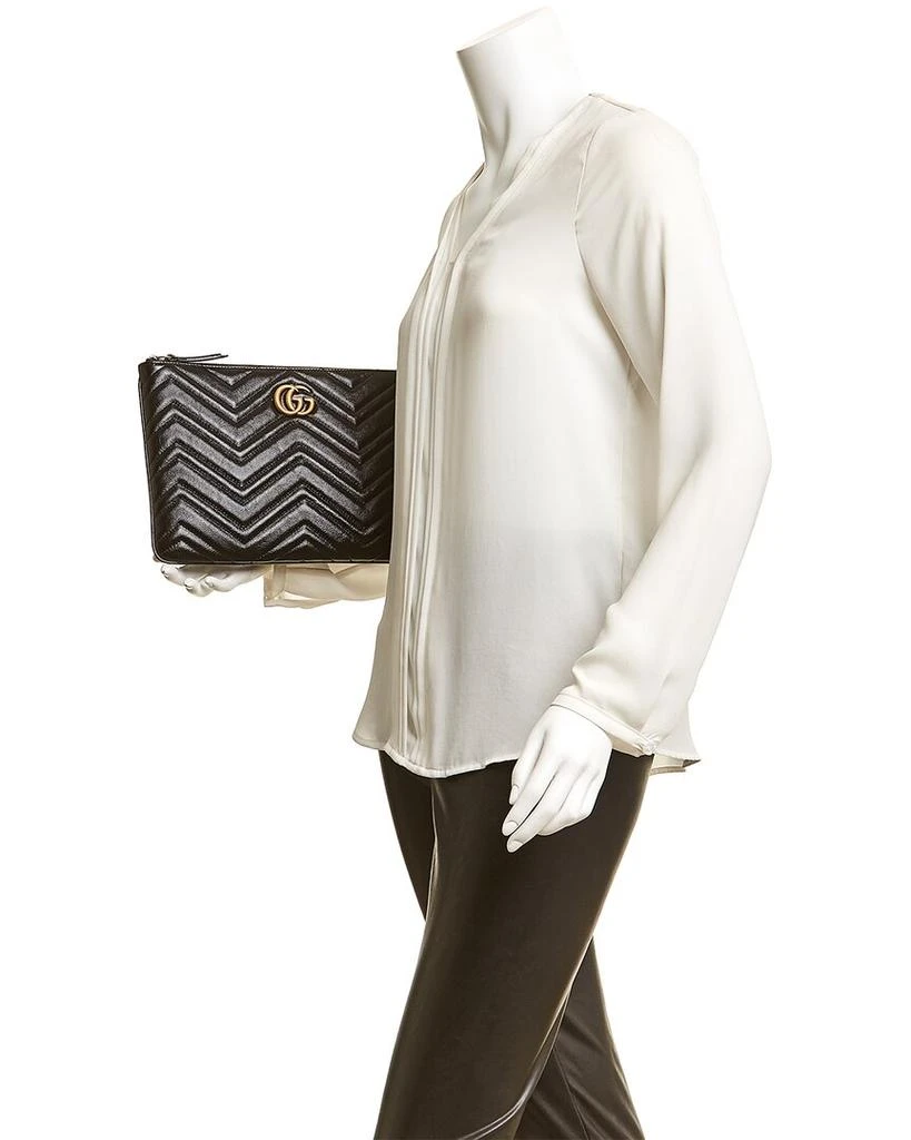 Gucci GG Marmont Matelasse Leather Pouch 3