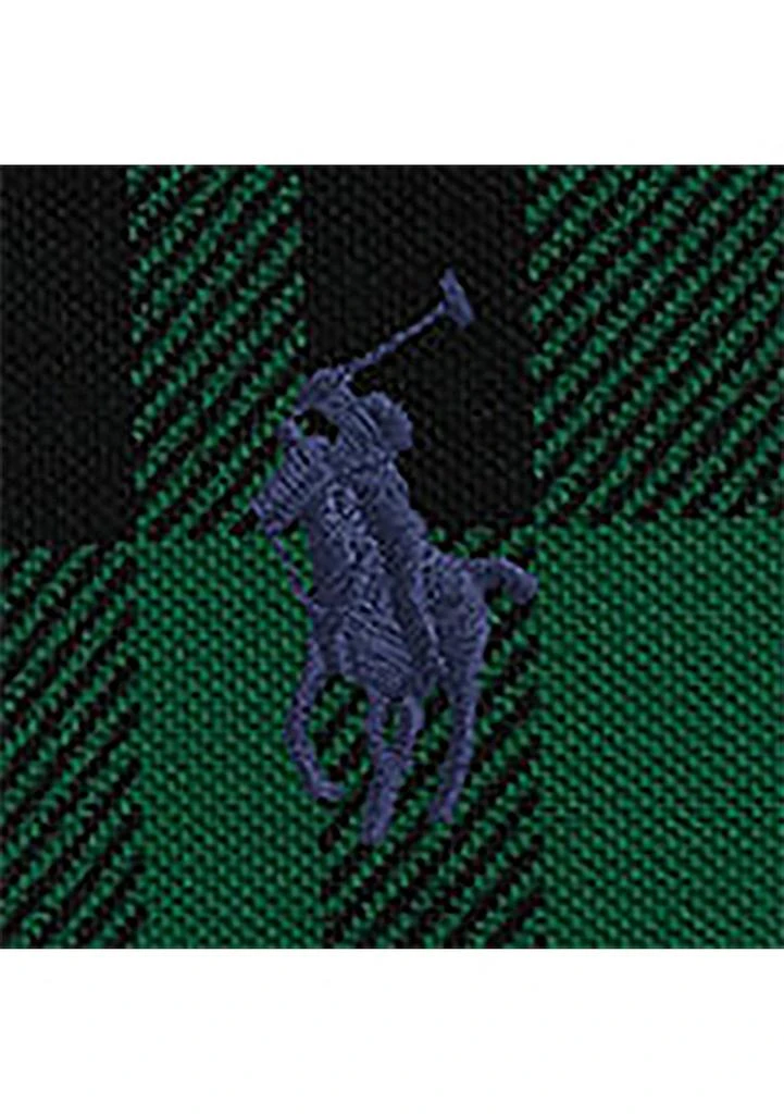 Ralph Lauren Baby Boys Plaid Cotton Mesh Polo Coverall 3