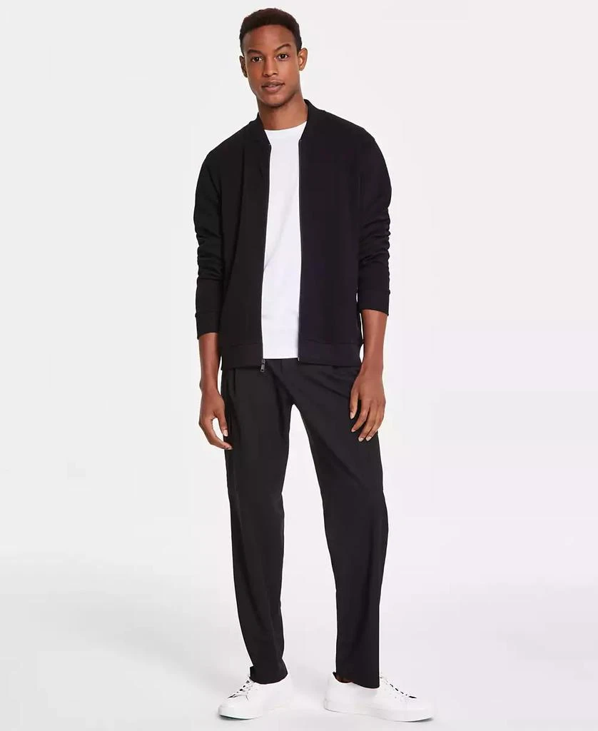 Alfani Men's Piqué Knit Bomber Jacket, Created for Macy's 2