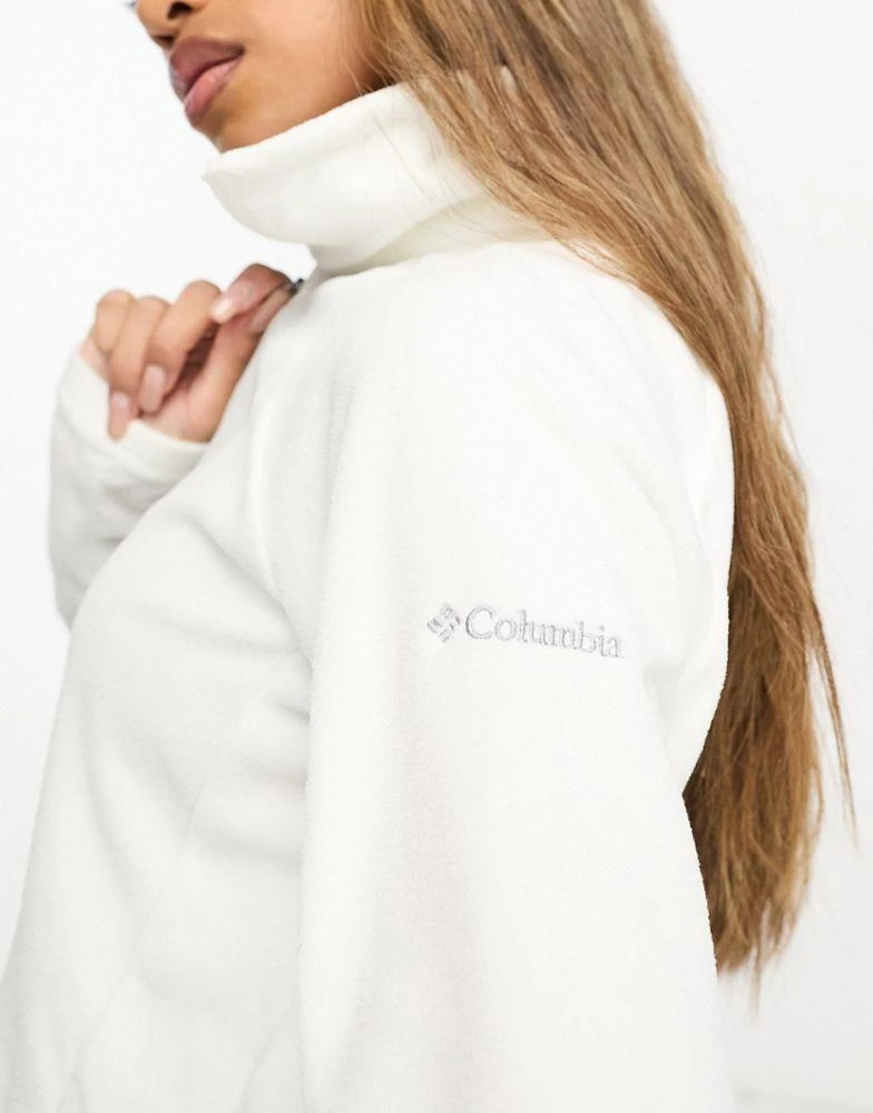 Columbia Columbia Glacial IV half zip fleece in cream 2