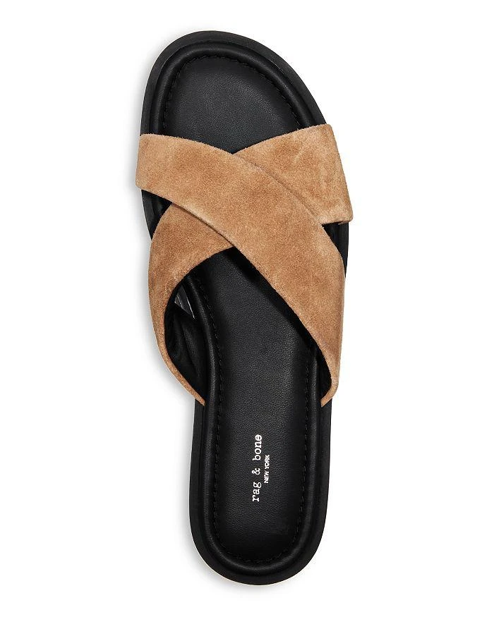 Rag & Bone Women's Geo Crossover Strap Slide Sandals 3