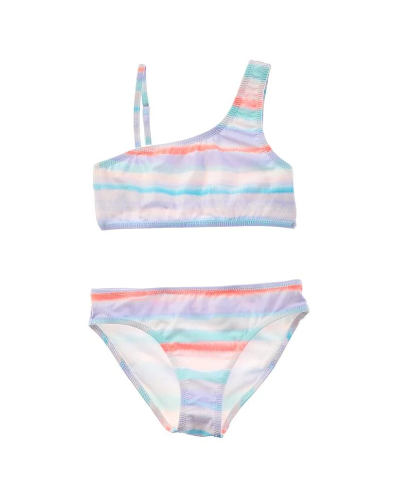 Lucky Brand One-Shoulder 2pc Bikini Set 1