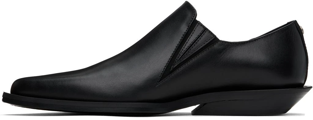 ANN DEMEULEMEESTER Black Makea Pointy Cowboy Loafers 3
