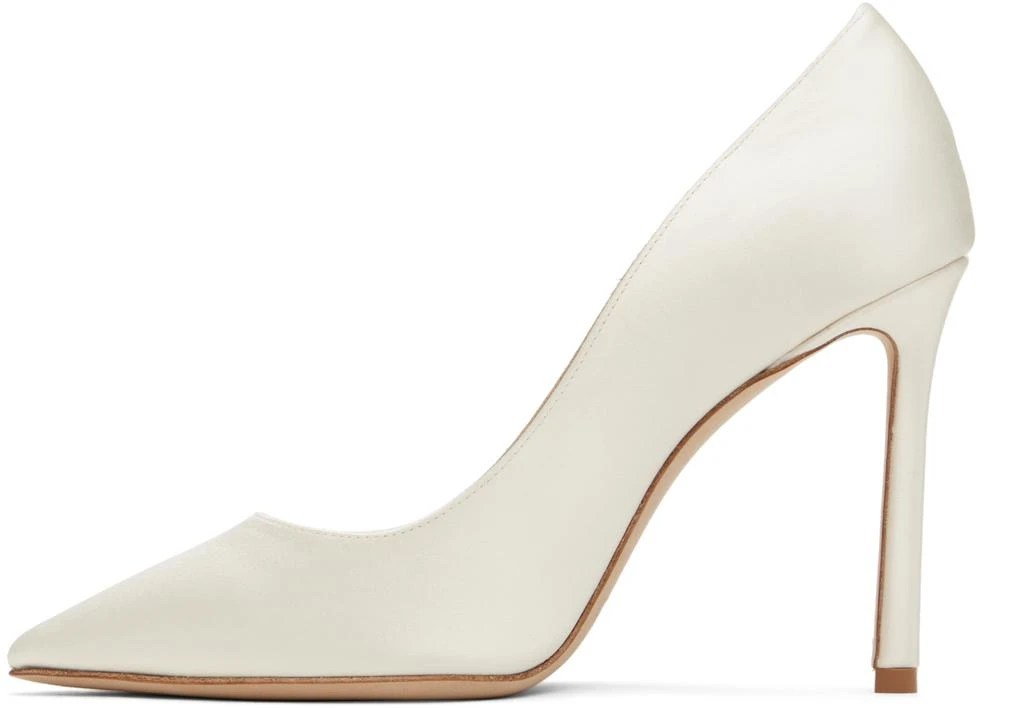 Jimmy Choo White Romy 100 Heels 3