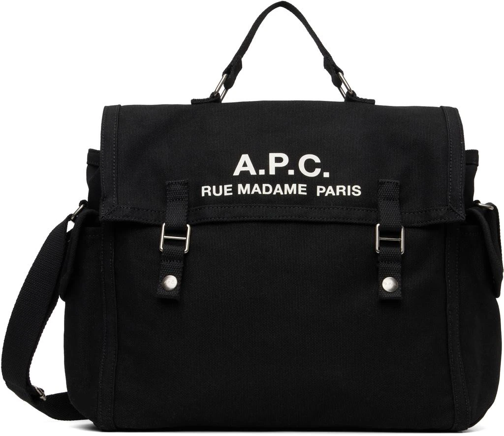 A.P.C. Black Recuperation Satchel 1