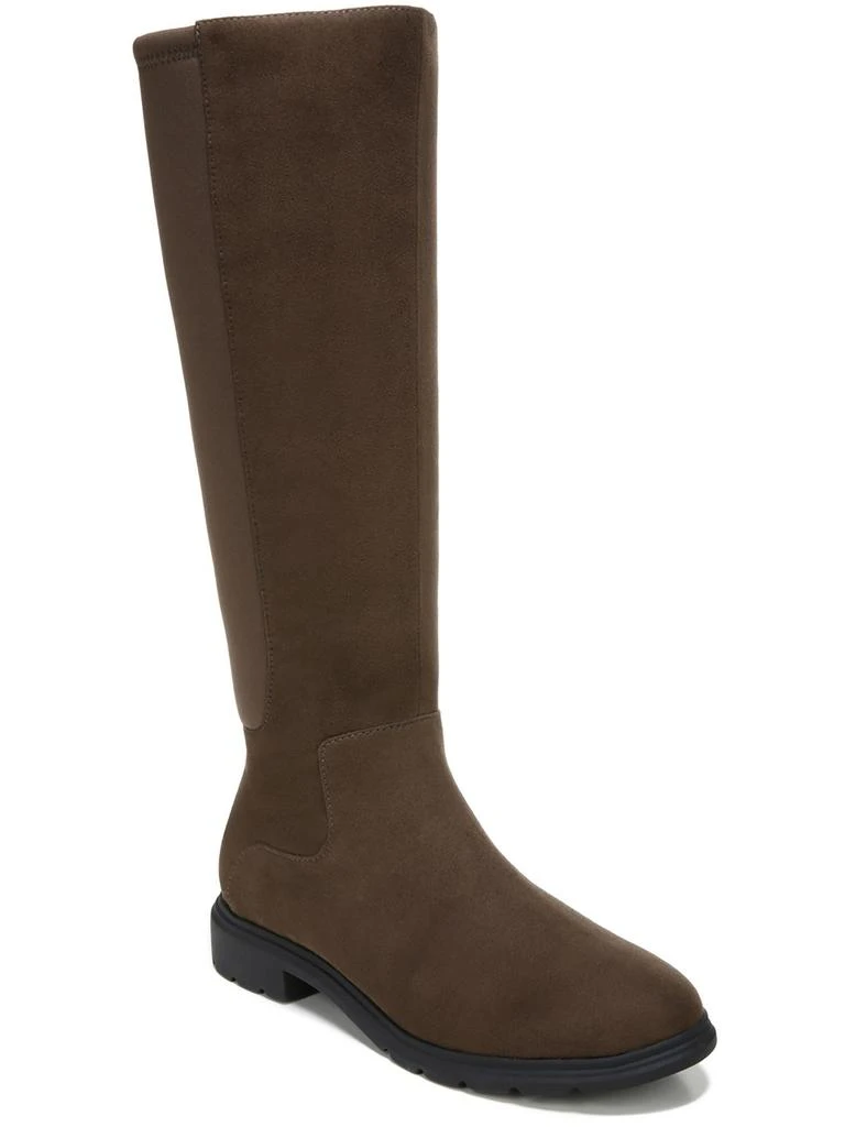 Dr. Scholl's Shoes New Start Womens Faux Suede Tall Knee-High Boots 5