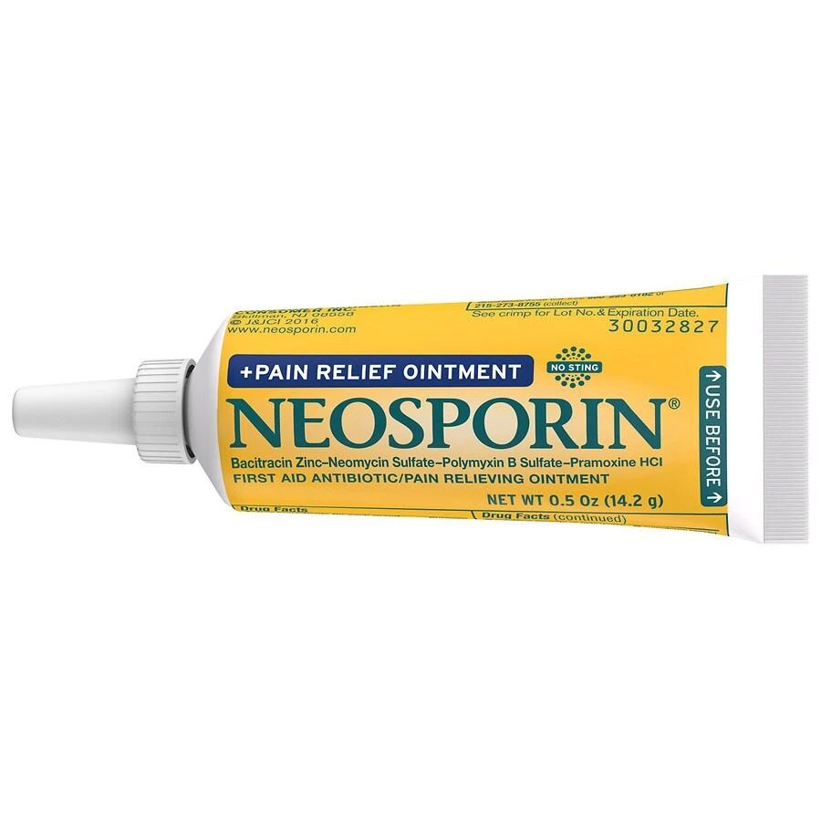 Neosporin + Pain Relief Dual Action Topical Antibiotic Ointment 10