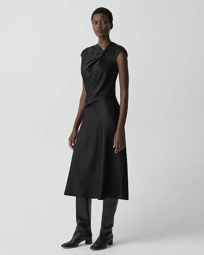 Theory Twist Bodice Dress 3