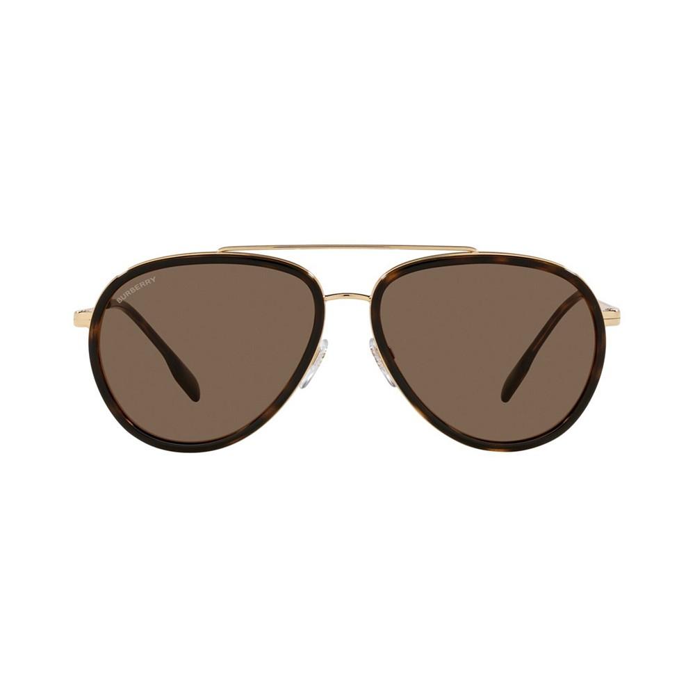 Burberry Men's Oliver Sunglasses, BE3125 59