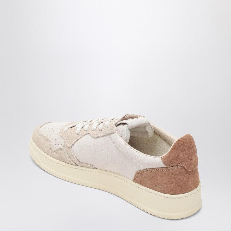 Autry Men's Medalist Trainer In Sand/Cigar Leather And Suede