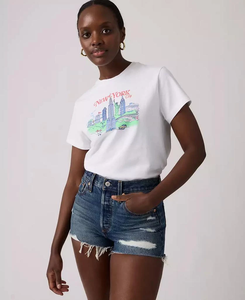 Levi
s Women
s Crew Neck Graphic Print T-Shirt 2