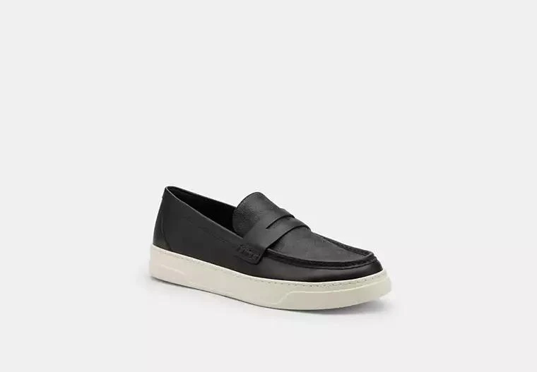 Coach Hybrid Loafer With Signature Canvas