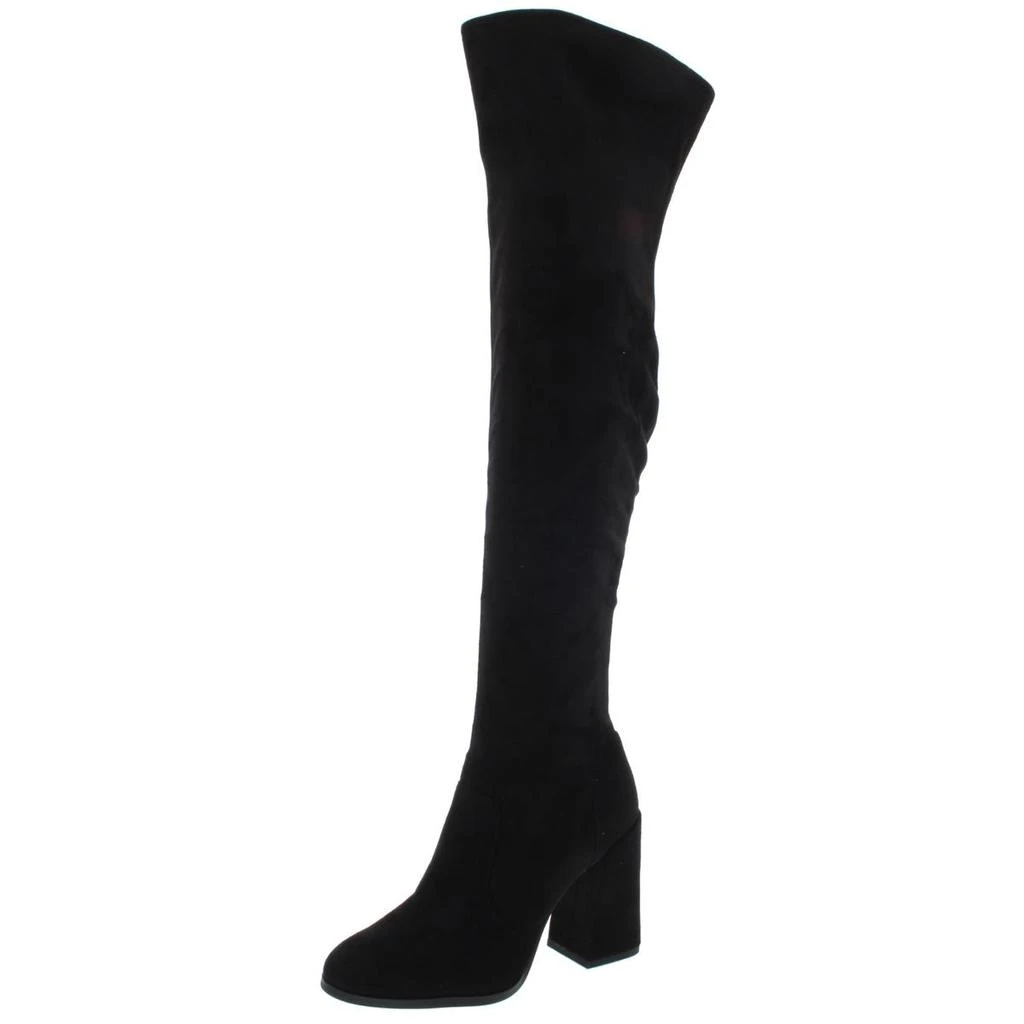 Jessica Simpson Brixten Womens Faux Suede Tall Over-The-Knee Boots 4