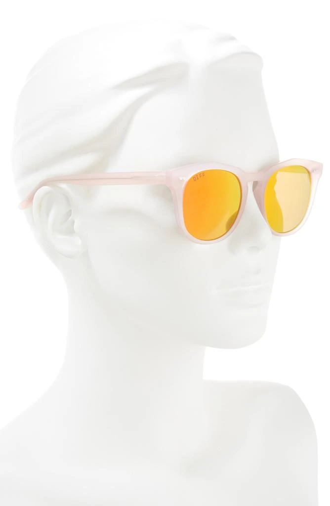 DIFF Weston 50mm Round Sunglasses 3
