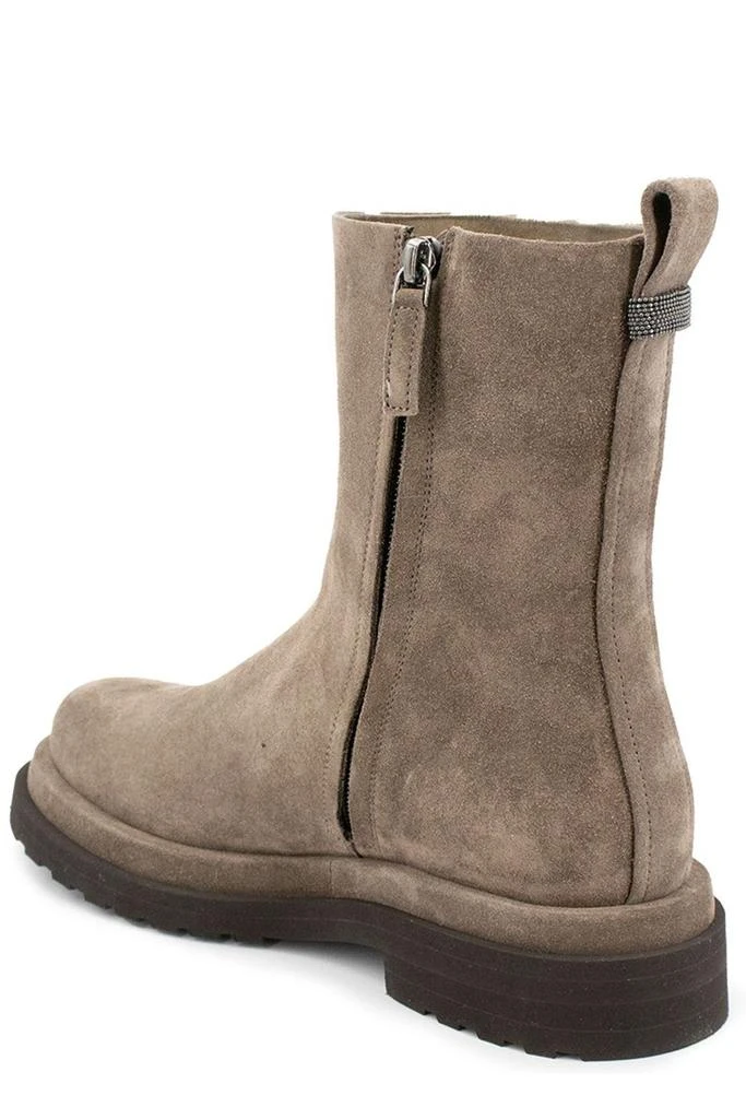 Brunello Cucinelli Brunello Cucinelli Round Toe Ankle Boots 4