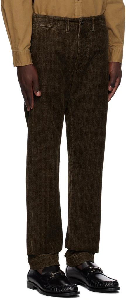 RRL Brown Five-Pocket Trousers 2